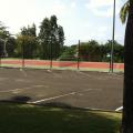 Le cour de tennis